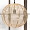 Hello Honey® Modern Boho Handwoven Rattan Globe Pendant Light
